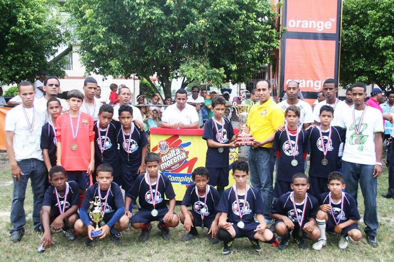 Equipo de Jarabacoa campeón del pasado torneo